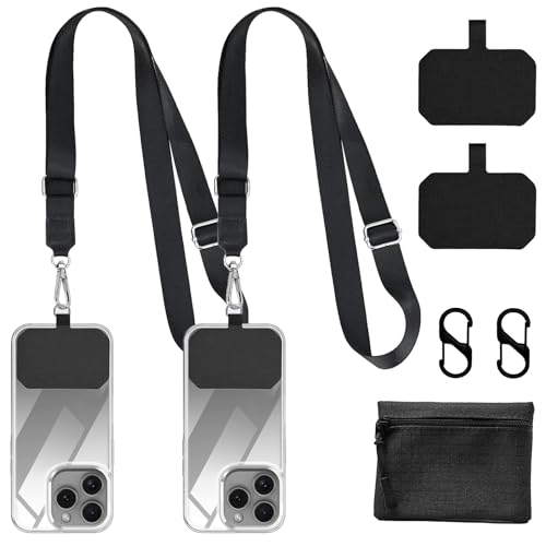 Cinsersr Handyhülle Zum Umhängen,Handygurt,Handygurt Zum Umhängen,Handykette Mit Tasche,Handykette Mit Geldbeutel,Verstellbarer Handy Band Zum Umhängen,2-in-1 Handy Lanyards Mit Geldbörse von Cinsersr