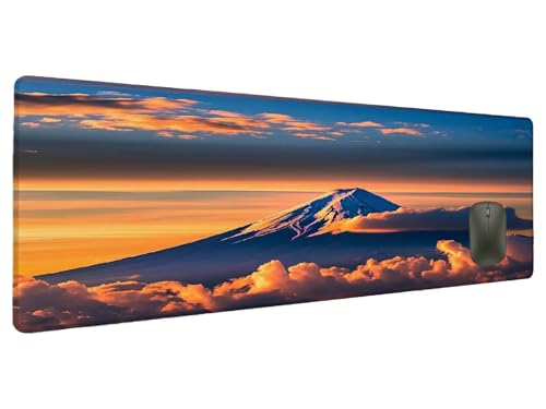 Mauspad Landschaft Schreibtischunterlage Berg Mousepad XXL 1500x800mm, Mauspad Gaming Groß Desk Mat PC Zubehör Schreibtisch Deko, Maus Pad Wasserdicht Rutschfeste Gummibasis Schreibtisch Schutz C-1 Mauspad Landschaft Schreibtischunterlage Berg Mousepad XXL 1500x800mm, Mauspad Gaming Groß Desk Mat PC Zubehör Schreibtisch Deko, Maus Pad Wasserdicht Rutschfeste Gummibasis Schreibtisch Schutz C-1 von Ciooyxee