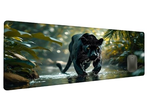 Mauspad Leopard Schreibtischunterlage Anlage Mousepad XXL 1500x800mm, Mauspad Gaming Groß Desk Mat PC Zubehör Schreibtisch Deko, Maus Pad Wasserdicht Rutschfeste Gummibasis Schreibtisch Schutz E-7 Mauspad Leopard Schreibtischunterlage Anlage Mousepad XXL 1500x800mm, Mauspad Gaming Groß Desk Mat PC Zubehör Schreibtisch Deko, Maus Pad Wasserdicht Rutschfeste Gummibasis Schreibtisch Schutz E-7 von Ciooyxee