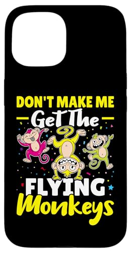 Circus: Lass mich nicht die fliegenden Affen holen Hülle für iPhone 15 von Circus Clown Artist Designs For Kids