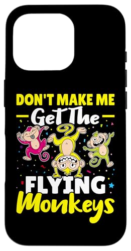 Circus: Lass mich nicht die fliegenden Affen holen Hülle für iPhone 16 Pro Circus: Lass mich nicht die fliegenden Affen holen Hülle für iPhone 16 Pro von Circus Clown Artist Designs For Kids