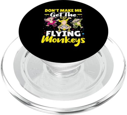 Circus: Lass mich nicht die fliegenden Affen holen PopSockets PopGrip für MagSafe Circus: Lass mich nicht die fliegenden Affen holen PopSockets PopGrip für MagSafe von Circus Clown Artist Designs For Kids