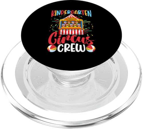 Zirkus für Kinder: Kindergarten Circus Crew PopSockets PopGrip für MagSafe Zirkus für Kinder: Kindergarten Circus Crew PopSockets PopGrip für MagSafe von Circus Clown Artist Designs For Kids