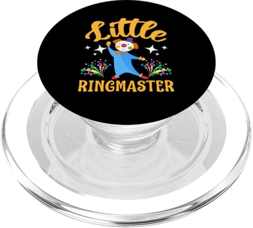 Zirkus für Kinder: Little Ringmaster PopSockets PopGrip für MagSafe von Circus Clown Artist Designs For Kids