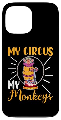 Zirkus für Kinder: Mein Zirkus - Meine Affen Hülle für iPhone 13 Pro Max Zirkus für Kinder: Mein Zirkus - Meine Affen Hülle für iPhone 13 Pro Max von Circus Clown Artist Designs For Kids