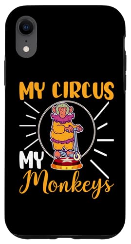 Zirkus für Kinder: Mein Zirkus - Meine Affen Hülle für iPhone XR Zirkus für Kinder: Mein Zirkus - Meine Affen Hülle für iPhone XR von Circus Clown Artist Designs For Kids