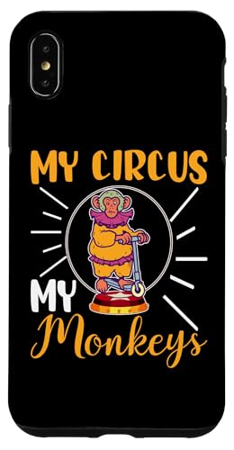 Zirkus für Kinder: Mein Zirkus - Meine Affen Hülle für iPhone XS Max Zirkus für Kinder: Mein Zirkus - Meine Affen Hülle für iPhone XS Max von Circus Clown Artist Designs For Kids