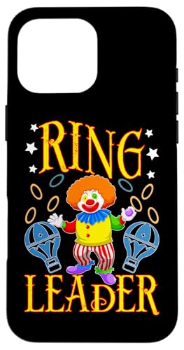Zirkus für Kinder: Ringführer Hülle für iPhone 16 Pro Max Zirkus für Kinder: Ringführer Hülle für iPhone 16 Pro Max von Circus Clown Artist Designs For Kids