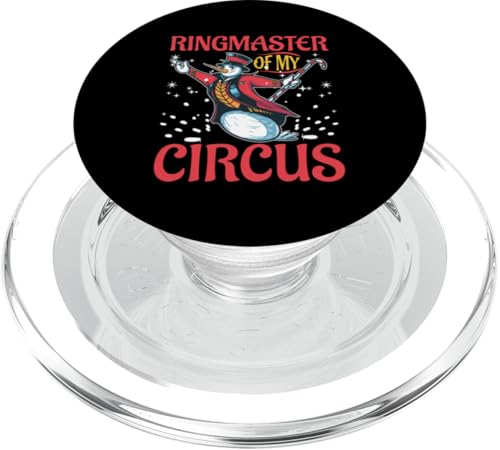 Zirkus für Kinder: Ringmaster Of My Circus PopSockets PopGrip für MagSafe Zirkus für Kinder: Ringmaster Of My Circus PopSockets PopGrip für MagSafe von Circus Clown Artist Designs For Kids