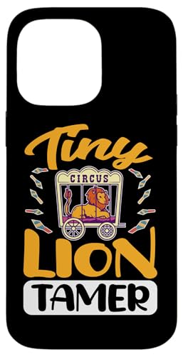Zirkus für Kinder: Tiny Lion Tamer Hülle für iPhone 14 Pro Max Zirkus für Kinder: Tiny Lion Tamer Hülle für iPhone 14 Pro Max von Circus Clown Artist Designs For Kids