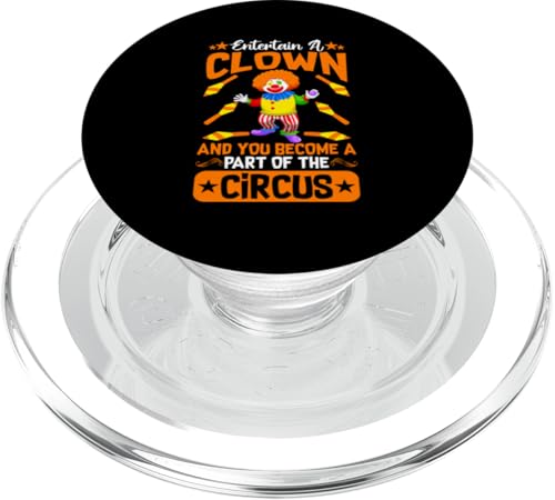 Zirkus für Kinder: Unterhalten Sie einen Clown und Sie werden zum Zirkus PopSockets PopGrip für MagSafe Zirkus für Kinder: Unterhalten Sie einen Clown und Sie werden zum Zirkus PopSockets PopGrip für MagSafe von Circus Clown Artist Designs For Kids