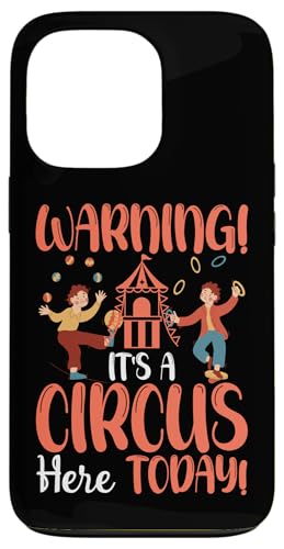 Zirkus für Kinder: Warnung! Heute ist ein Zirkus da! Hülle für iPhone 13 Pro Zirkus für Kinder: Warnung! Heute ist ein Zirkus da! Hülle für iPhone 13 Pro von Circus Clown Artist Designs For Kids