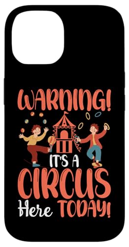Zirkus für Kinder: Warnung! Heute ist ein Zirkus da! Hülle für iPhone 14 Zirkus für Kinder: Warnung! Heute ist ein Zirkus da! Hülle für iPhone 14 von Circus Clown Artist Designs For Kids