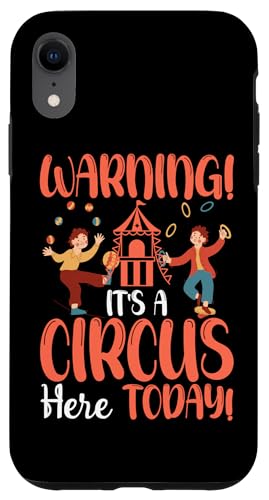 Zirkus für Kinder: Warnung! Heute ist ein Zirkus da! Hülle für iPhone XR Zirkus für Kinder: Warnung! Heute ist ein Zirkus da! Hülle für iPhone XR von Circus Clown Artist Designs For Kids