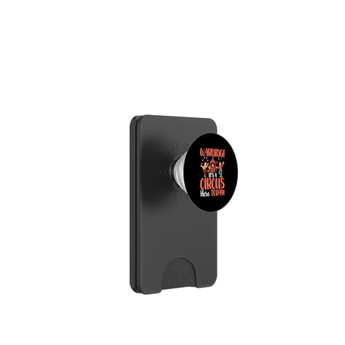 Zirkus für Kinder: Warnung! Heute ist ein Zirkus da! PopSockets PopWallet für MagSafe von Circus Clown Artist Designs For Kids