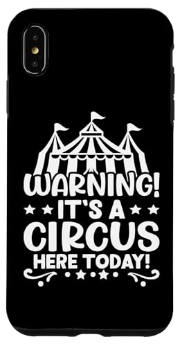 Zirkus: Achtung! Heute ist ein Zirkus Hülle für iPhone XS Max Zirkus: Achtung! Heute ist ein Zirkus Hülle für iPhone XS Max von Circus Clown Artist Designs For Kids