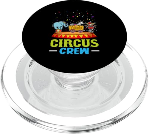 Zirkus: Circus Crew PopSockets PopGrip für MagSafe Zirkus: Circus Crew PopSockets PopGrip für MagSafe von Circus Clown Artist Designs For Kids
