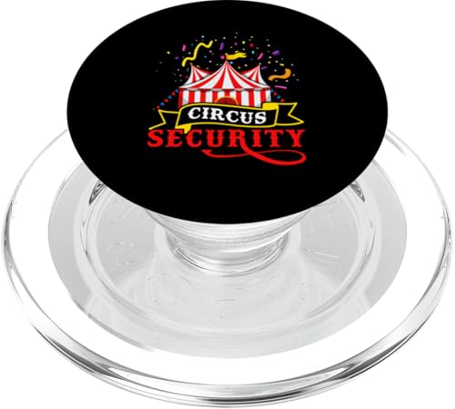 Zirkus: Circus Security PopSockets PopGrip für MagSafe Zirkus: Circus Security PopSockets PopGrip für MagSafe von Circus Clown Artist Designs For Kids