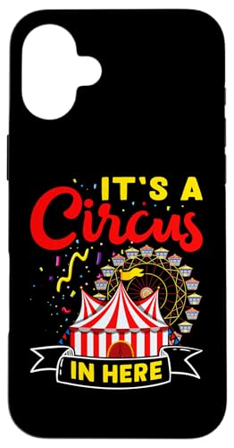 Zirkus: Hier ist ein Zirkus Hülle für iPhone 16 Plus Zirkus: Hier ist ein Zirkus Hülle für iPhone 16 Plus von Circus Clown Artist Designs For Kids