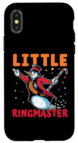 Zirkus: Little Ringmaster Hülle für iPhone X/XS Zirkus: Little Ringmaster Hülle für iPhone X/XS von Circus Clown Artist Designs For Kids