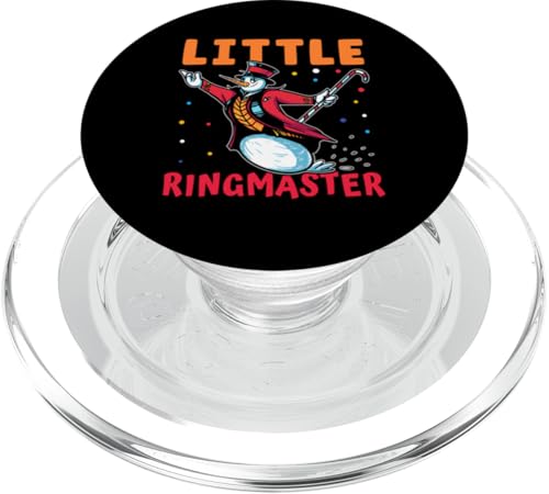 Zirkus: Little Ringmaster PopSockets PopGrip für MagSafe Zirkus: Little Ringmaster PopSockets PopGrip für MagSafe von Circus Clown Artist Designs For Kids