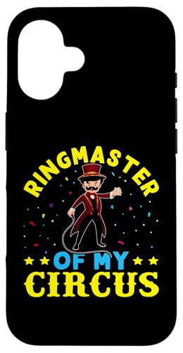 Zirkus: Ringmaster Of My Circus Hülle für iPhone 16 Zirkus: Ringmaster Of My Circus Hülle für iPhone 16 von Circus Clown Artist Designs For Kids