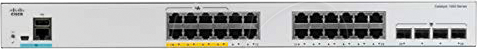 CISCO C100024FP4 - Switch, 28-Port, Gigabit Ethernet, SFP, PoE+ von Cisco