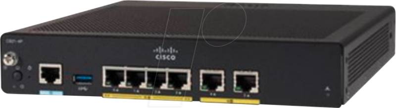 CISCO C931-4P - VPN-Router, Dual-WAN von Cisco