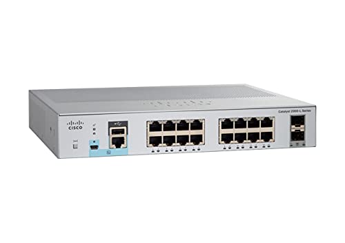 CISCO CATALYST 2960L SMART MANAGED 16 PORT GIGE 2x1G SFP LAN von Cisco