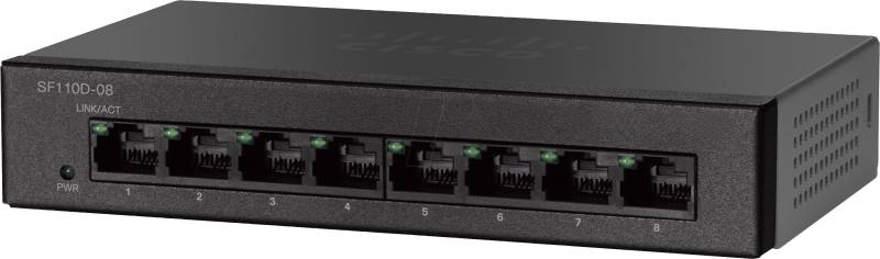 CISCO SF110D08 - Switch, 8-Port, Fast Ethernet von Cisco