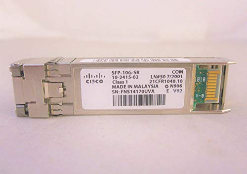 Cisco 10G-SR-RF Optisches Glasfasermodul (10.000 Mbit/s, LC SR, Glasfaser, 850 nm von Cisco