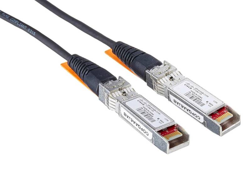 Cisco 10G direkt verbundenes Twinax-SFP+-Kabel, passiv, AWG-30-Kabelbaugruppe... von Cisco