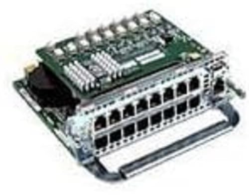 Cisco 16-Port Switch Network Module Switch-Komponente - Switch-Komponenten (Silber, 0,1 Gbit/s, Ethernet, Fast Ethernet, Verkabelt, 10BaseT, 100BaseTX, 802.1P, 802.1Q, 802.1D, IEEE 802.3, IEEE 802.3u) von Cisco