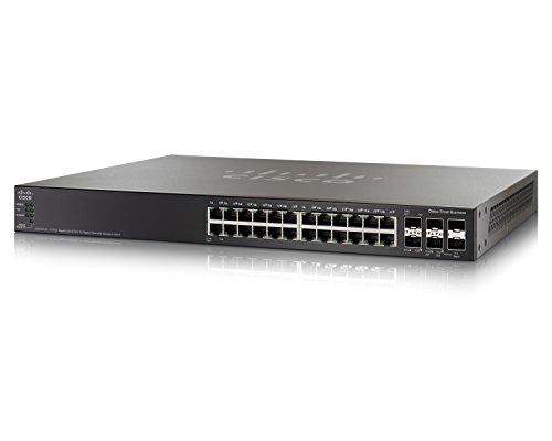 Cisco 24-Port Gig with 4-Port 10-Gigabit Stackable Managed Switch Cisco 24-Port Gig with 4-Port 10-Gigabit Stackable Managed Switch von Cisco