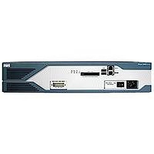 Cisco 2851 - Kabelrouter (Gigabit Ethernet, 10/100/1000Base-T(X), 10,100,1000 Mbit/s, 128-bit AES,192-bit AES,256-bit AES,3DES,des, Cisco IOS, 64 MB) von Cisco