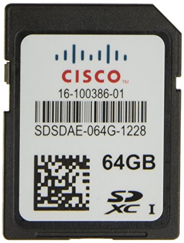 Cisco 64 GB SD 64 GB SD Speicherkarte Cisco 64 GB SD 64 GB SD Speicherkarte von Cisco