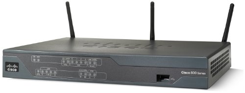 Cisco 881W Integrated Service Wireless-Router (4-Port, 4-polig, 3x RJ45, USB) von Cisco