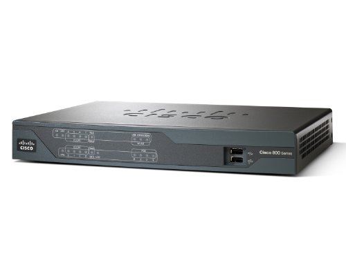 Cisco 888-SEC-K9 DSL-Modem (4 - port Switch) von Cisco