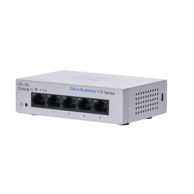 Cisco Business 110 Series 110-5T-D-EU unmanaged Switch von Cisco