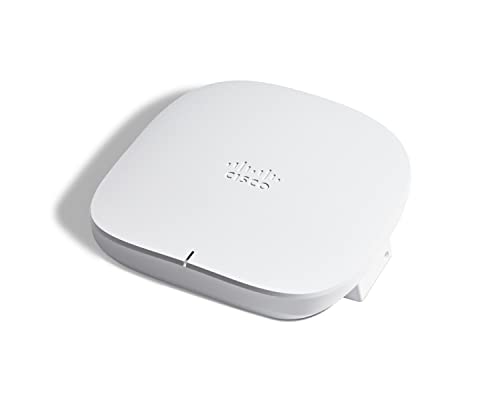 Cisco Business 150AX Wi-Fi 6 2x2 Access Point 1 GbE Port - Deckenhalterung, 3 Jahre Hardwareschutz (CBW150AX-B-NA) von Cisco