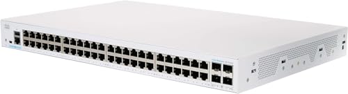 Cisco Business CBS350-48T-4G Managed Switch | 48 Port GE | 4x1G SFP | begrenzte lebenslange Schutz (CBS350-48T-4G-NA) von CISCO DESIGNED
