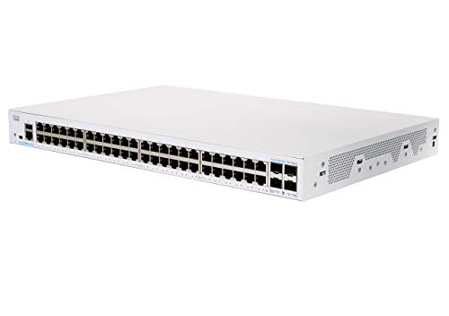 Cisco Business CBS350-48T-4X Managed Switch | 48 GE-Ports | 4 x ﻿10G-SFP+ | Begrenzter Lebenszeitschutz (CBS350-48T-4X) von Cisco