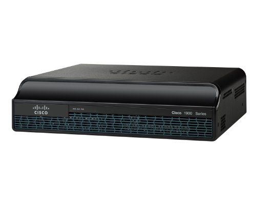 Cisco C1941-WAASX-SEC/K9 Integrated Service Router (512MB DRAM, 2x RJ-45, USB) von Cisco