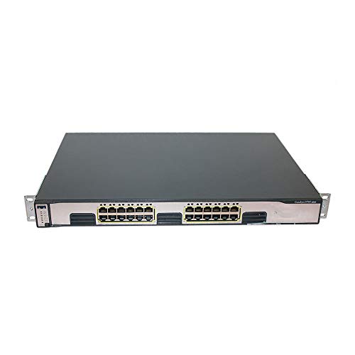 Cisco C3750G 24P Switch (WS-C3750G-24T-S) (zertifiziert, generalüberholt) von Cisco