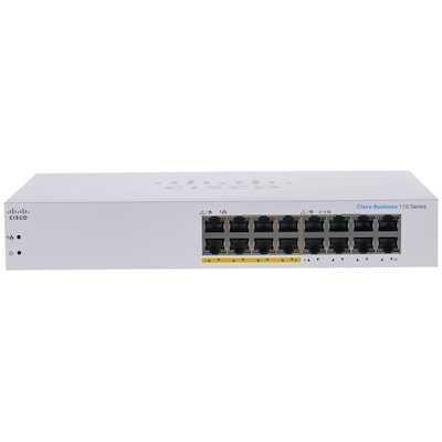 Cisco CBS110-16PP-EU Business 110 Series unmanaged Switch von Cisco