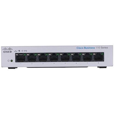 Cisco CBS110-8PP-D-EU Business 110 Series unmanaged Switch Cisco CBS110-8PP-D-EU Business 110 Series unmanaged Switch von Cisco