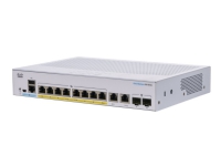 Cisco CBS250-8FP-E-2G-EU, Managed, L2/L3, Gigabit Ethernet (10/100/1000), Rack-Einbau von Cisco