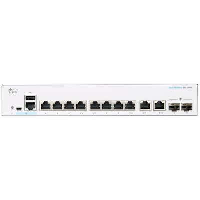 Cisco CBS350-8FP-E-2G-EU Business 350 Series Managed Switch von Cisco