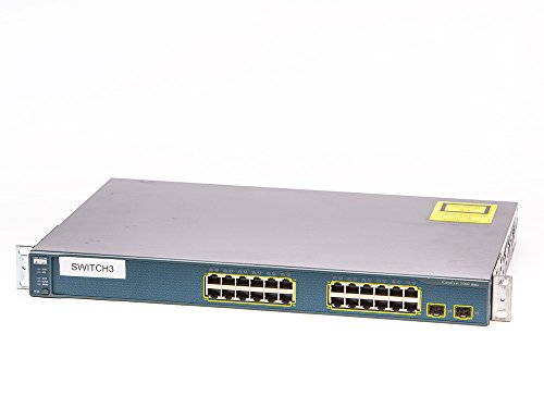 Cisco Catalyst 3550-24 SMI Switch Fast 24xRJ45 10/100 +2xGBIC 48,3 cm (19 Zoll) von Cisco