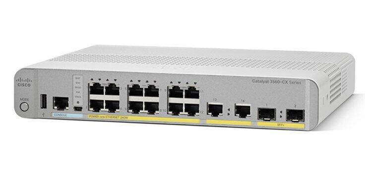 Cisco Catalyst 3560CX-12PC-S Switch WS-C3560CX-12PC-S von Cisco